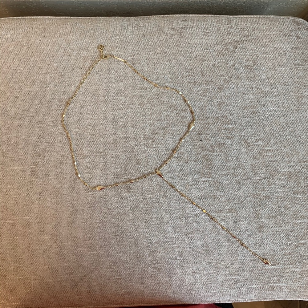Kendra Scott gold necklace